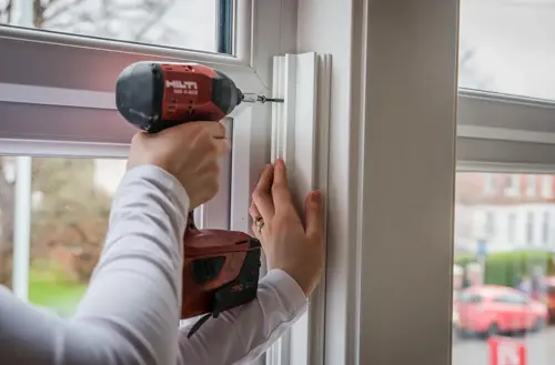 TSSUS_214_Fixing Shutter Frame with Hand Drill.webp